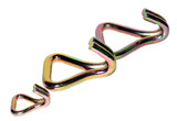 Крюк для стяжных механизмов J-образный двойной Magnus-Profi, 1.5 т, лента 25 мм