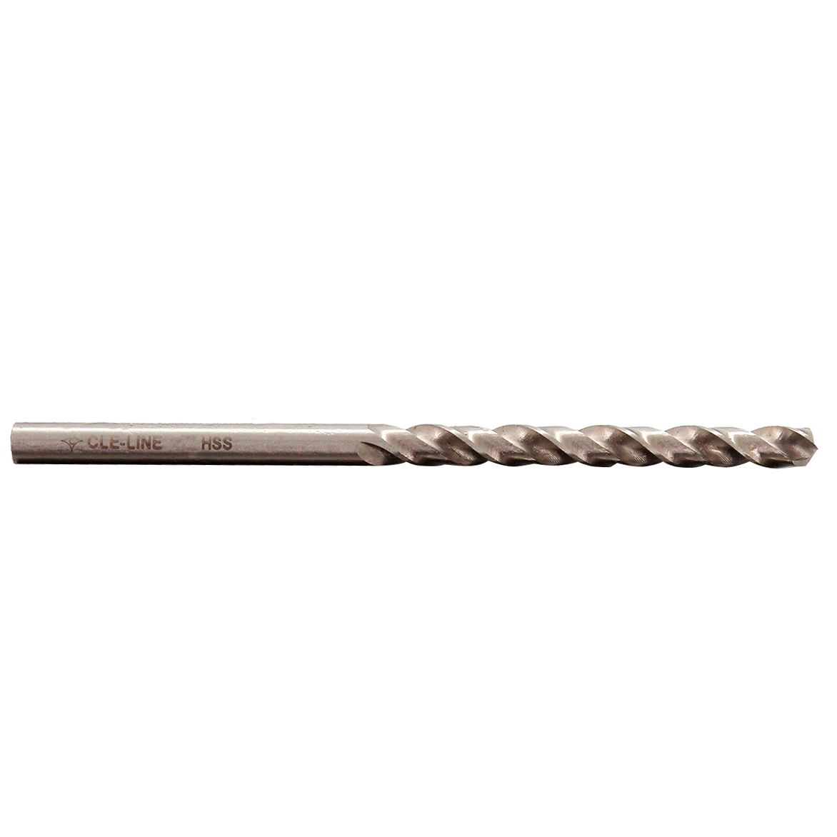 CLE-LINE Сверло спиральное по металлу 2,5 мм, DIN 338, HSS-G, VA, 5xD, 130°, HA